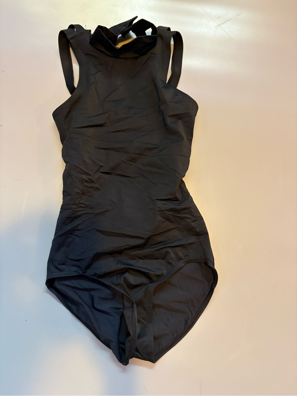Balera Black High-Neck Leotard